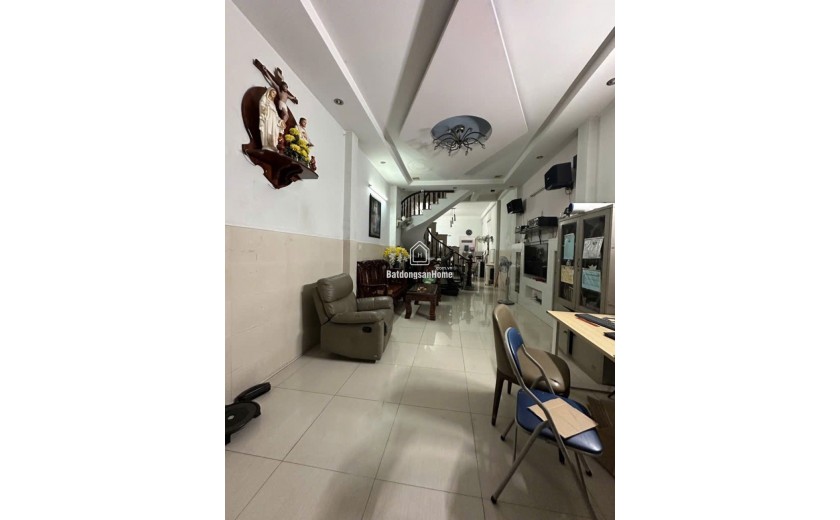 Giảm 300tr! Nhà Mặt tiền SHR 3 tầng 102m2, Vuông – Đường Số 8 Bình Tân SS